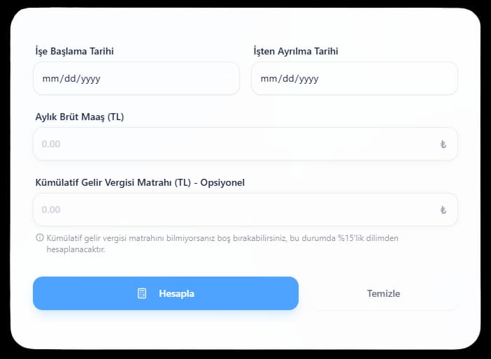 İhbar Süresi ve Tazminatı Hesaplama